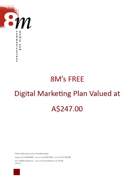 Digital Marketing Plan Example | Effective Strategies for Marketing ...