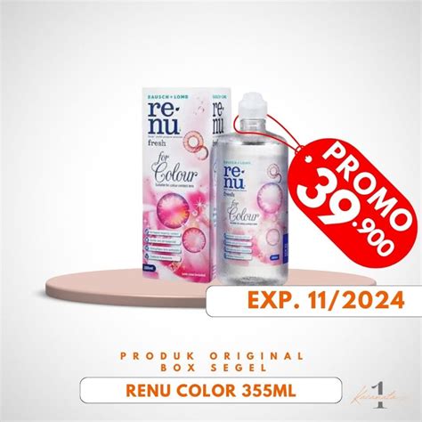 Jual Air Softlens Renu Colour Ml Air Renu Pink Shopee Indonesia