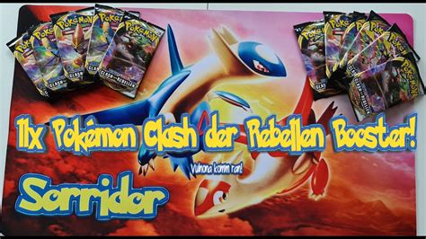 Wir öffnen 11 Pokémon Schwert Schild Clash der Rebellen Booster