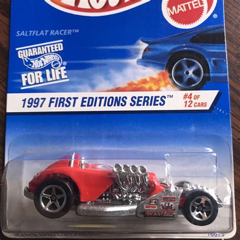 HOT WHEELS SALTFLAT RACER 520 1997 First Editions Vintage New 1 64 EBay