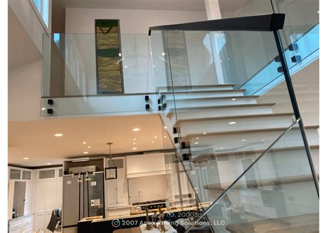 Standoff Glass Railings Glass Railing Installers In Seattle