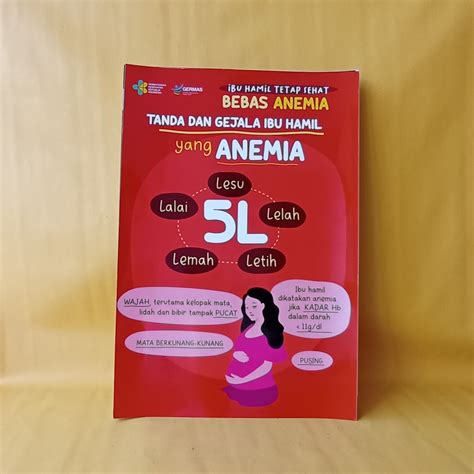 Jual Poster Kesehatan Poster Ibu Hamil Tetap Sehat Bebas Anemia