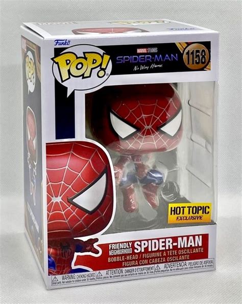 Funko Pop Marvel Spider Man Metallic Hot Topic Kaufen Auf Ricardo