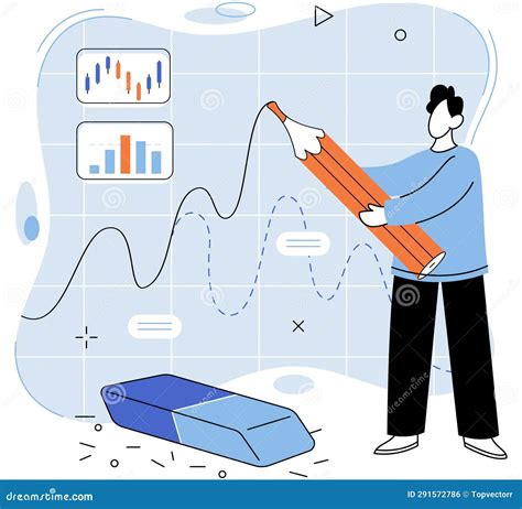 Stock Market Manipulation. Characters Analyzing Stock Market Data To