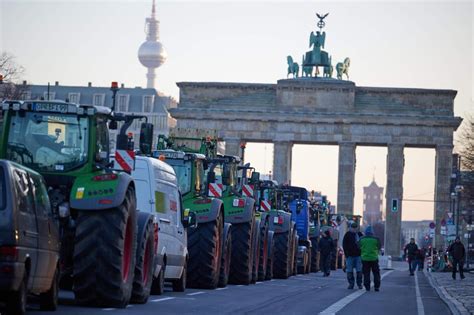 Bauernproteste Schneiden St Dte Von Au Enwelt Ab Hunderte Kinder