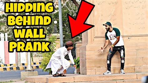 Hidding Behind Wall Prank Pranks In Pakistan Desi Pranks Youtube