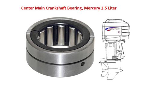 Center Main Bearing Mercury 25 Liter Buckshot Racing 77