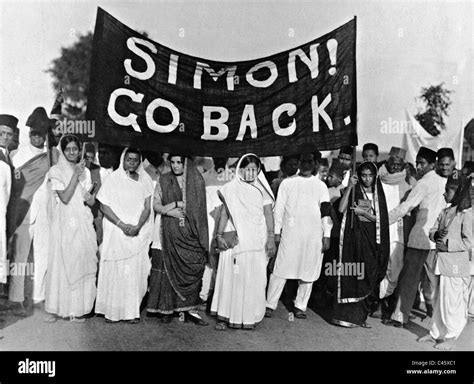 Demonstration Against British Colonial Rule Hi Res Stock Photography