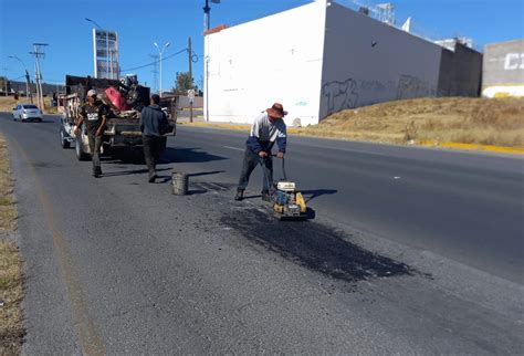 Conoce donde se realizarán trabajos de bacheo durante jueves y viernes