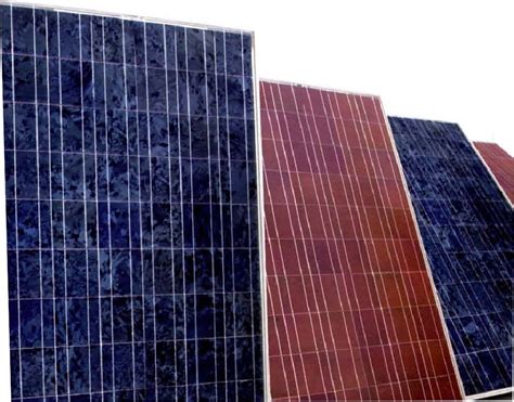 Les Premiers Panneaux Solaires Color S Haut Rendement Science Et Vie