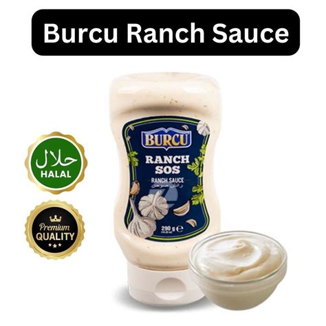 Burcu Garlic Mayonnaise Mayonnaise Ranch Sauce BBQ Sauce Ketchup Hot Sweet Apple Vinegar