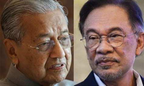 Mungkin Anwar Ada Masalah Dengan Saya Mahathir MYKMU NET