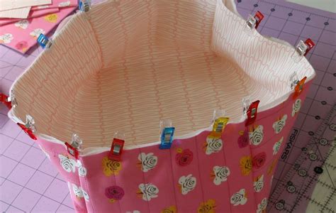 Easy Fabric Basket Sewing Tutorial Melanie Ham