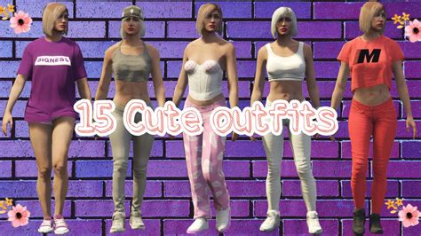 ♡gta 5 15 Cute Female Outfits♡ Youtube