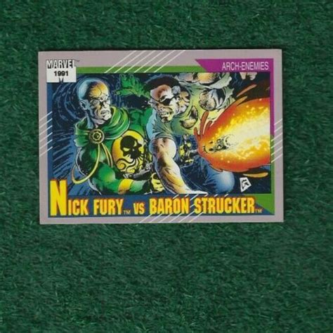 Nick Fury Vs Baron Strucker Impel Marvel Universe Ii Arch