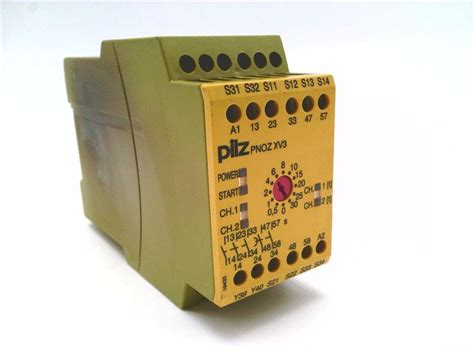 PNOZ XV3 30 24VDC 3N O 2N O T Safety Relay By PILZ