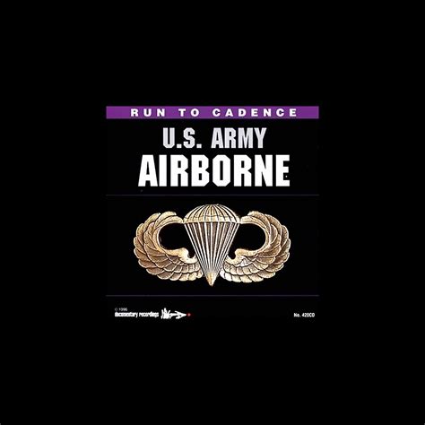 ‎run To Cadence With The U S Army Airborne Album By U S Army Airborne Apple Music