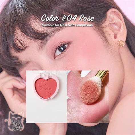 LAMEILA Blush Powder Natural Blusher Nude Naturally Pigmented Blusher