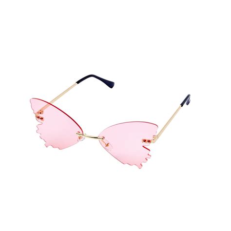 Butterfly Glasses - Pink - Cybershop Australia