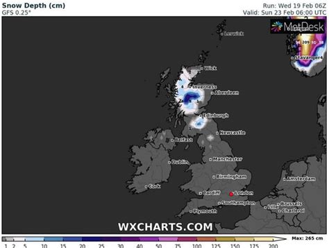 UK snow map: Snow forecast to SWEEP across Britain THIS WEEK - latest ...