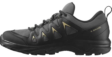 Zapatilla Salomon X Braze Gtx Gris Negro Mostaza