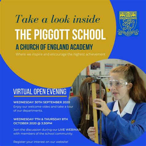 The Piggott School - Explore our Virtual Open Evening Now