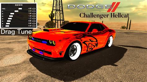 1695HP Dodge Challenger Hellcat BEST Gearbox Tune Car Parking