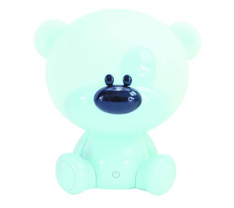 Lampe Veilleuse Led H Cm Nestor Bleu Luminaire Enfant But