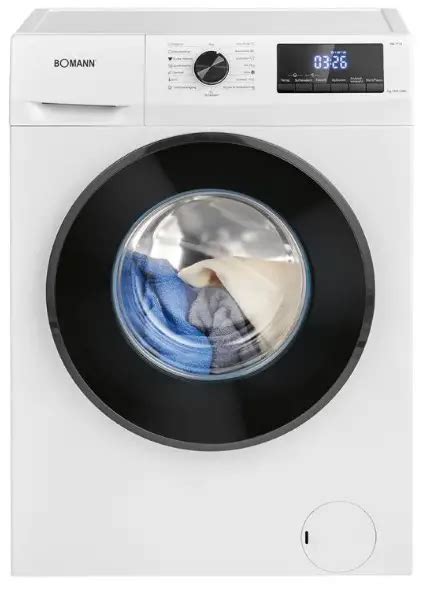 BOMANN WA 7174 Washing Machine Instruction Manual