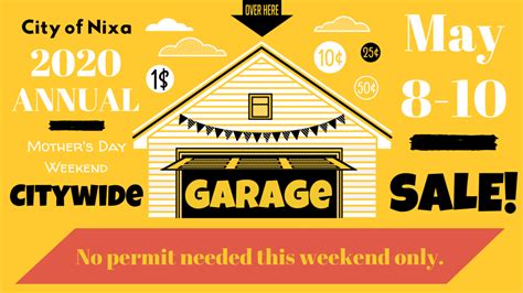 Nixa City Wide Garage Sale 2025 - Emylee Lindsy