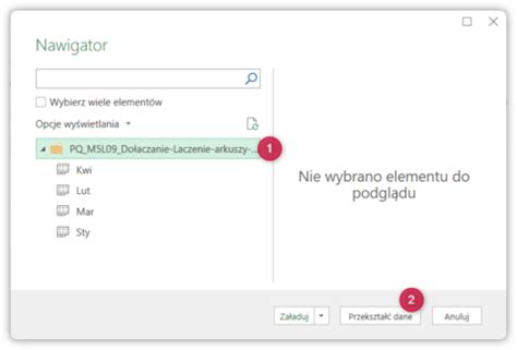 Jak Stworzy Tabel Przestawn Z Kilku Arkuszy Dzi Ki Power Query