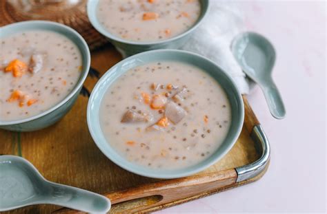 Taro Sago Tapioca Dessert Soup Chefkarlrobinson