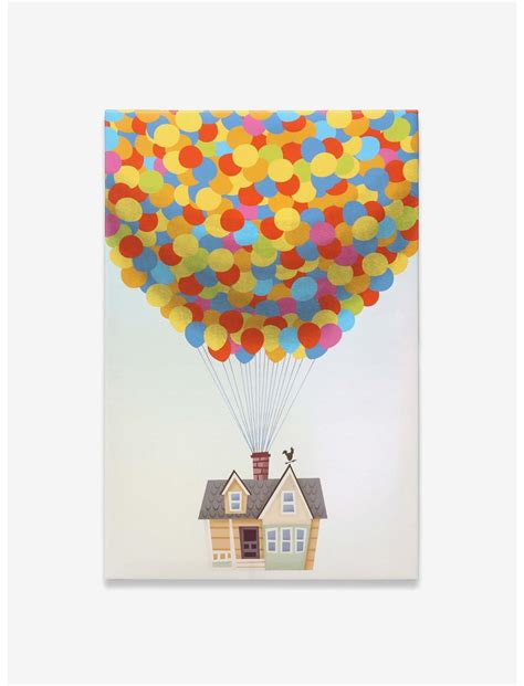 Disney Pixar Up House & Balloons Canvas Wall Decor | BoxLunch