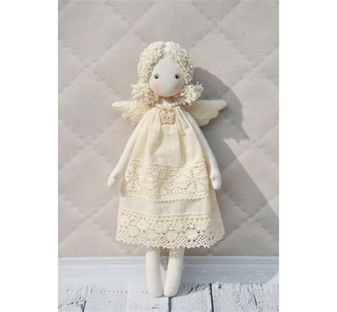 Handmade Rag Angel Doll | Handmade Cloth Doll | nilasdolls.com