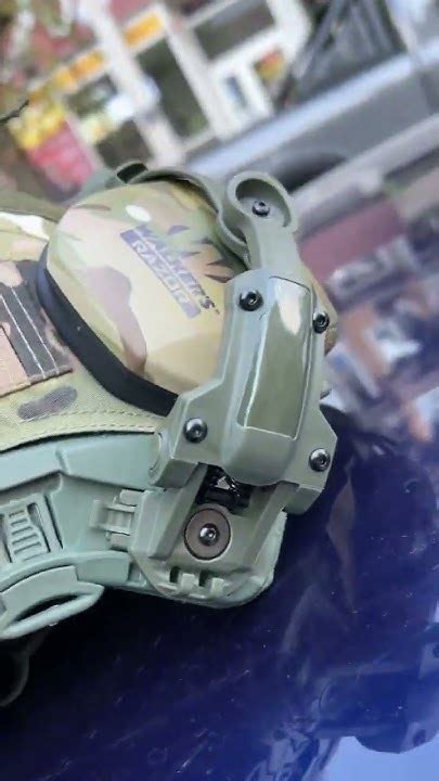 Тактический военный шлем Fast Фаст с наушниками Walkers Razor ...