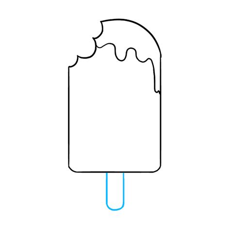 How to Draw a Cute Popsicle - Really Easy Drawing Tutorial