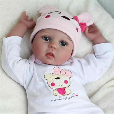 CHAREX Reborn Baby Dolls Lucy Lifelike Realistic 22 Inch Newborn Gift