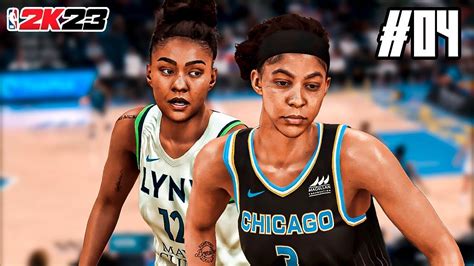 NBA 2K23 Modo Carreira WNBA 04 ENFRENTEI A CANDACE PARKER YouTube