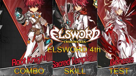 Elsword Genesis Combo Skill Test Elsword Indonesia Youtube