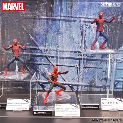 Spider Man No Way Home S H Figuarts Spider Men Preview The Toyark