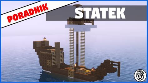 Minecraft Jak Zrobić Mały Ładny Użytkowy Statek YouTube