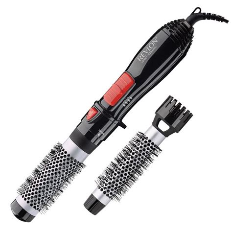 Revlon Ceramic Hot Air Brush Kit With 1 Inch And 1 12 Inch