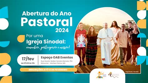 Fa A Sua Inscri O Para A Abertura Do Ano Pastoral Arquidiocese