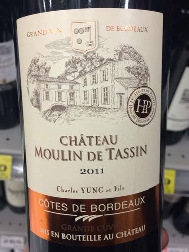 Les Hauts de Palette Château Moulin de Tassin Grand Cuvée Côtes de