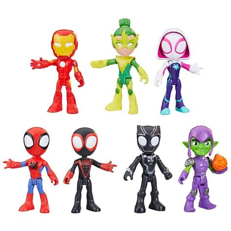 Marvel Spidey and His Amazing Friends Hero Figure, 4-Inch Action Figure ...