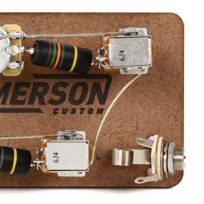 Emerson Custom Prewire Kit For Gibson Les Paul Guitars Long Reverb