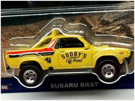 Hot Wheels Premium Car Culture Subaru Brat редкая коллекционная модель из сета Shop Trucks