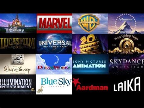 All Movie Studio Logo Intros Youtube