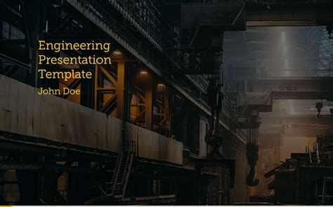 Engineering Powerpoint Template