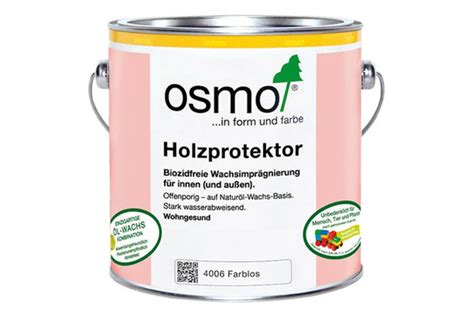 Купить Osmo Holzprotektor бесцветная пропитка на основе воска цена